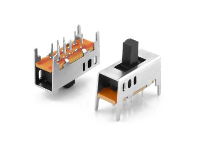 GH23D05 2 row, 3 position, Vertical | Right Angle Slide Switch SMT DIP