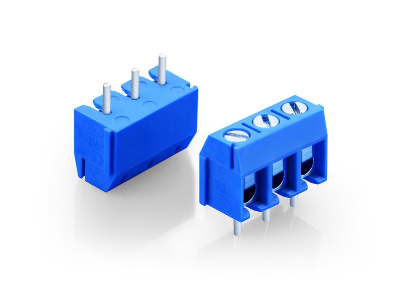 GH0301 PCB Mount screwless terminal blocks