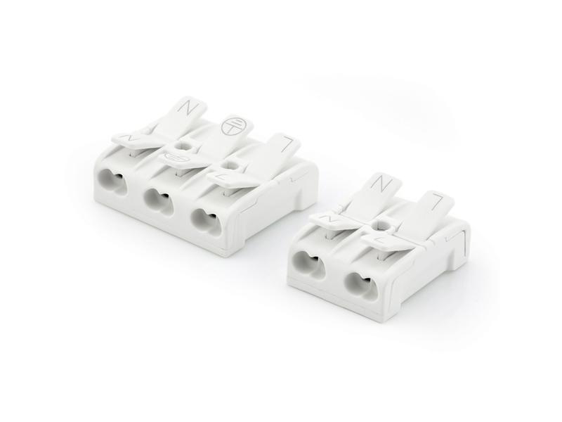 GH5903 PCB terminal block; push-button; Pin spacing 10 mm; 3-5 pole; Push-in connector